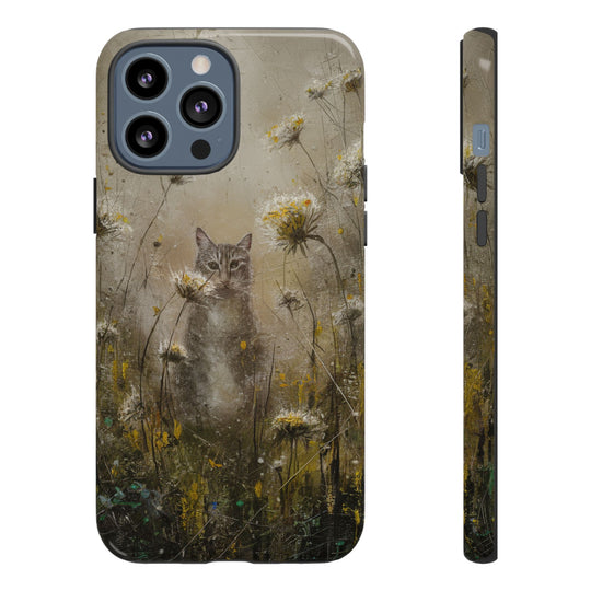 Impressionist Cat Tough Case Phone Case Printify iPhone 13 Pro Max Glossy