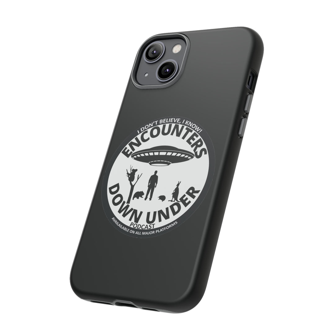 Encounters Down Under Podcast Tough Cases - Protect Your Tech with Podcast Swag Phone Case   