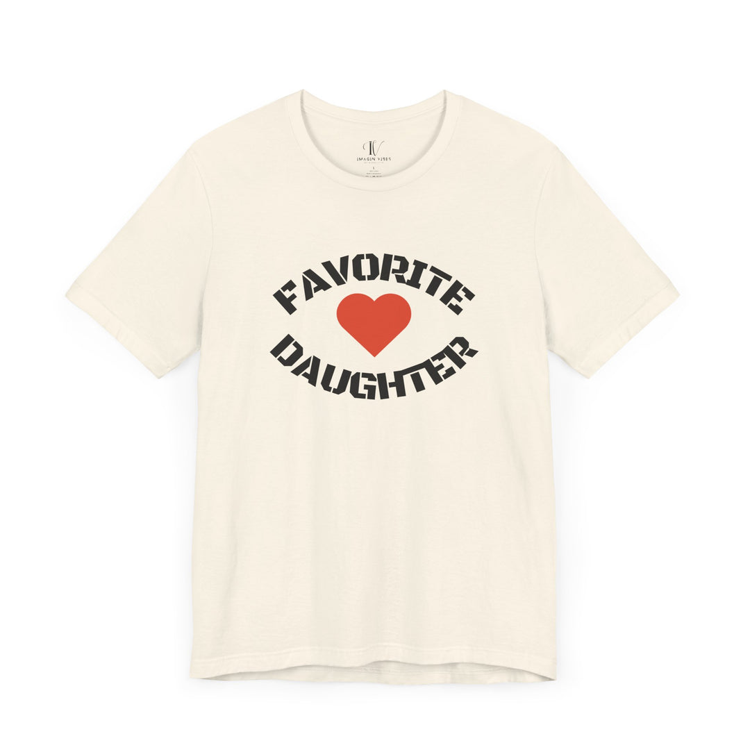 Favorite Daughter Tee T-Shirt Printify Natural XS