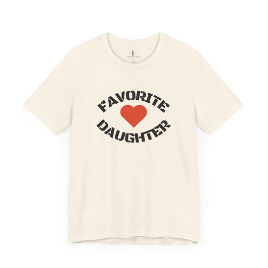 Favorite Daughter Tee T-Shirt Printify Natural XS