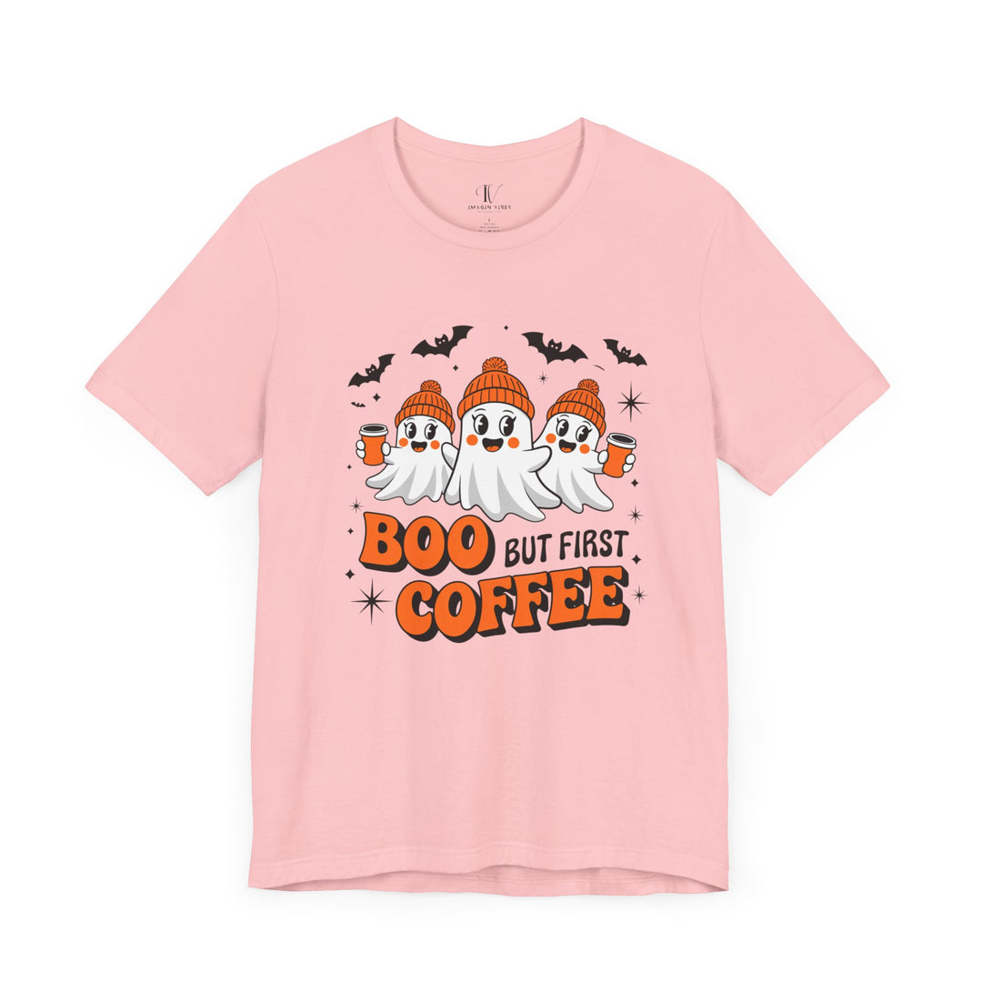 Halloween Tee - Boo but First Coffee