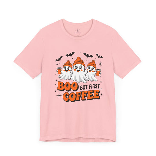 Halloween Tee - Boo but First Coffee