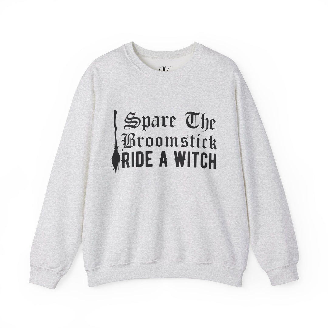 Halloween Witch Broomstick Sweatshirt