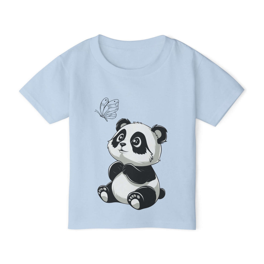 Panda Toddler T-shirt Kids clothes Printify Light Blue 2T