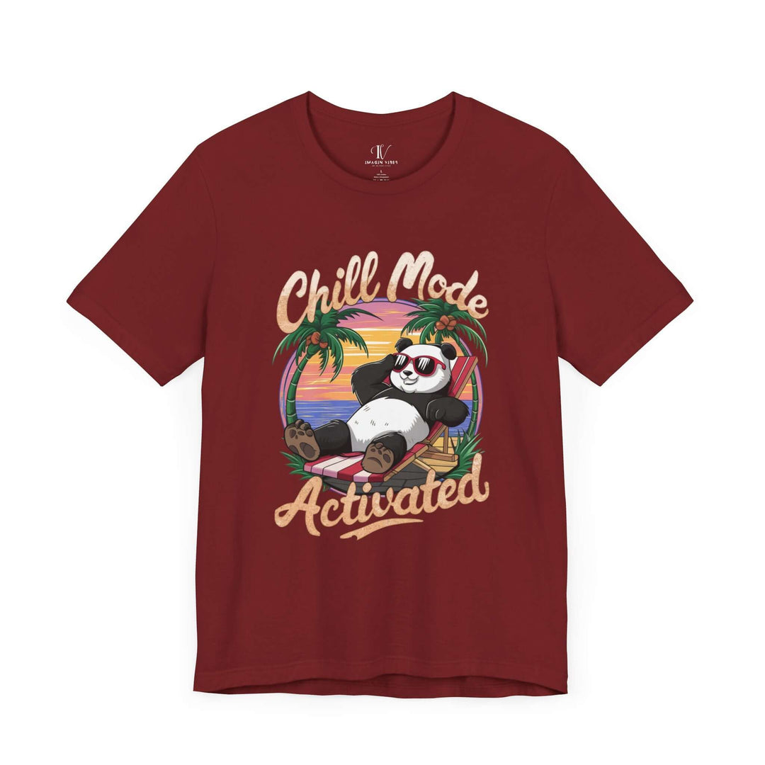 Chill Mode Activated  Panda Tee