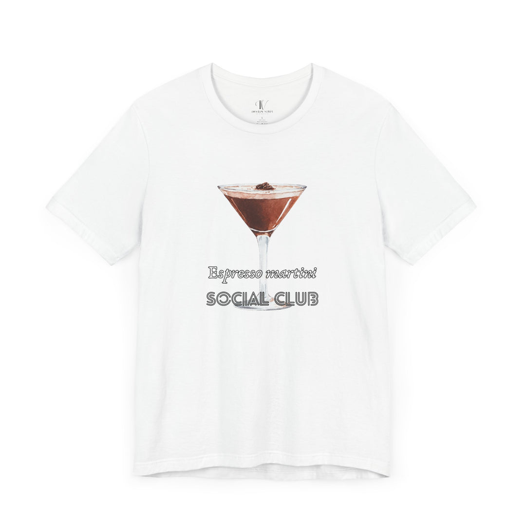 Espresso Martini Tee T-Shirt Printify White XS