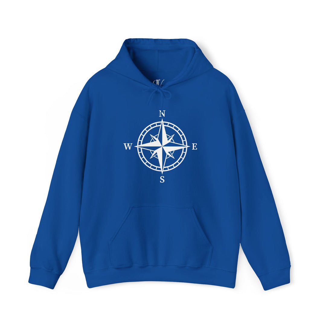 "Explore the World" Adventure Hoodie Hoodie Printify Royal S
