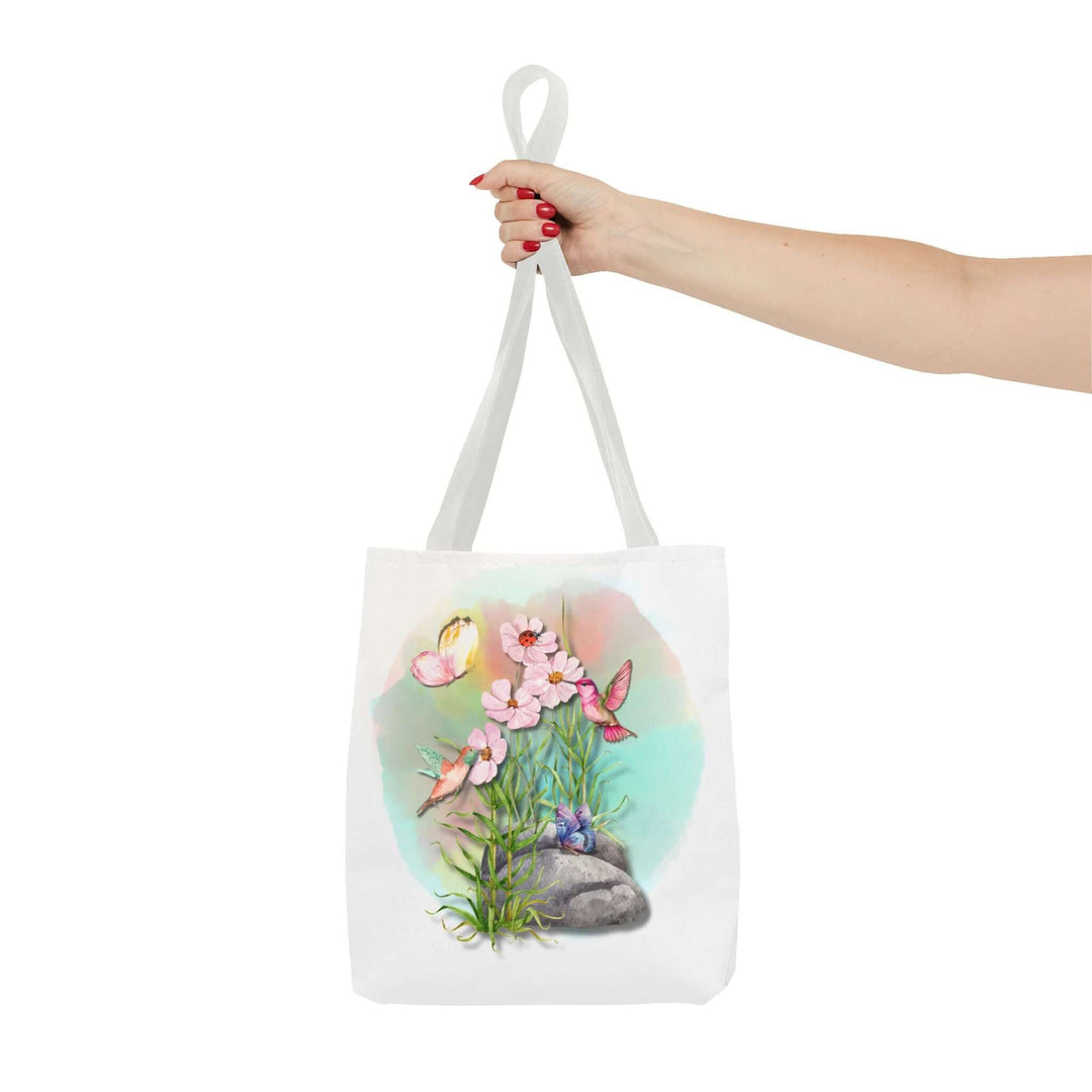 Spring Watercolor Nature-Inspired Tote Bag Bags Printify