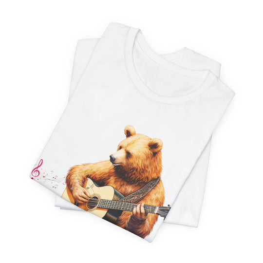 Nature-Inspired Bear T-Shirt T-Shirt Printify