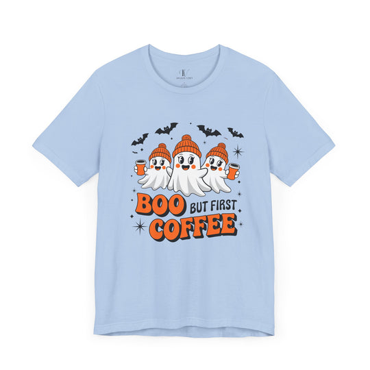 Halloween Tee - Boo but First Coffee