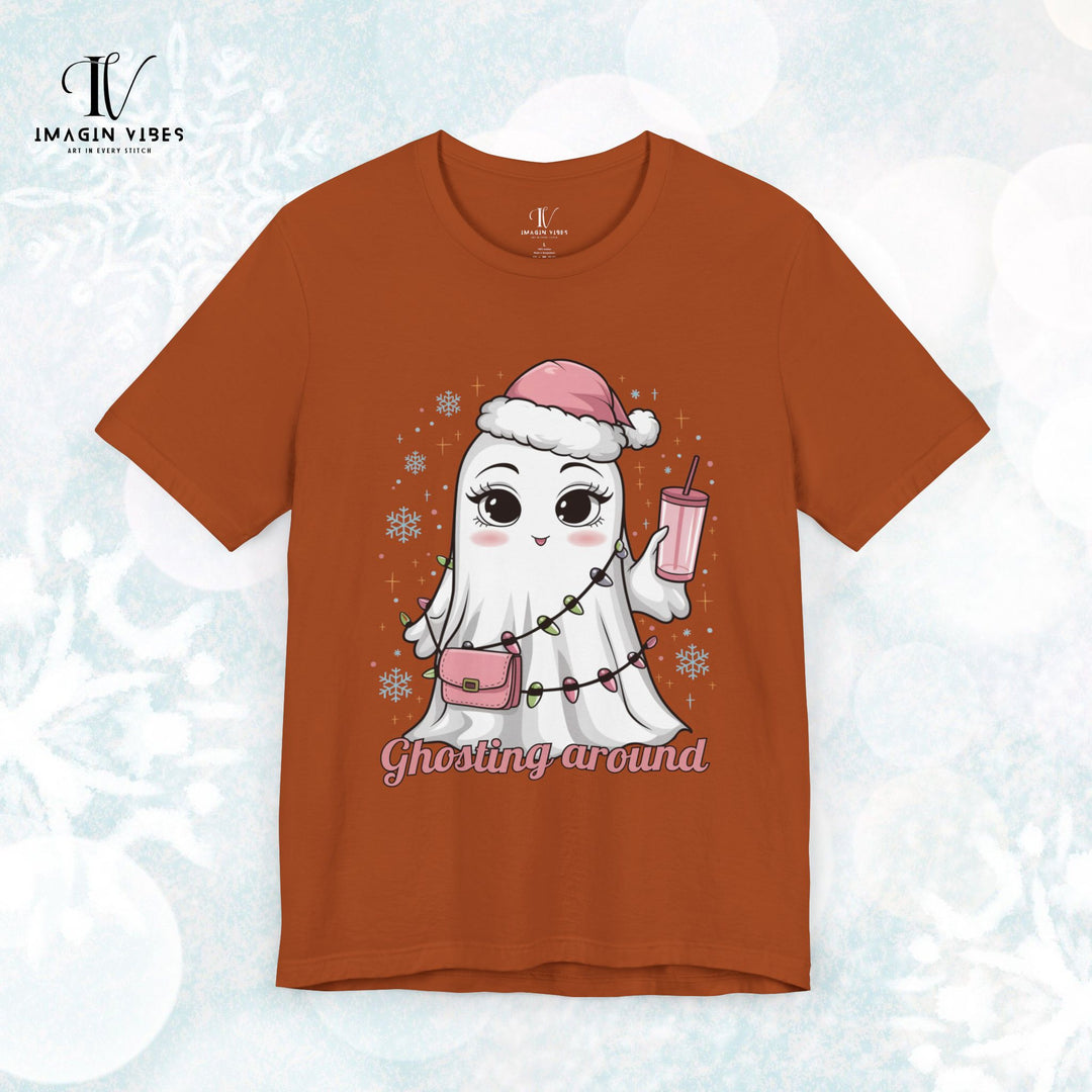 Kawaii Ghost: Ghosting Around T-Shirt