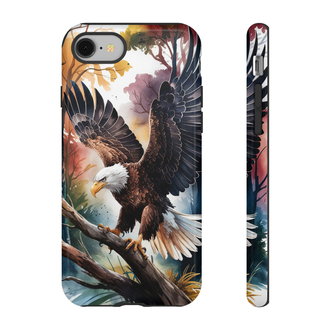 Eagle Tough Cases - Majestic Bald Eagle Patriotic Phone Case Printify