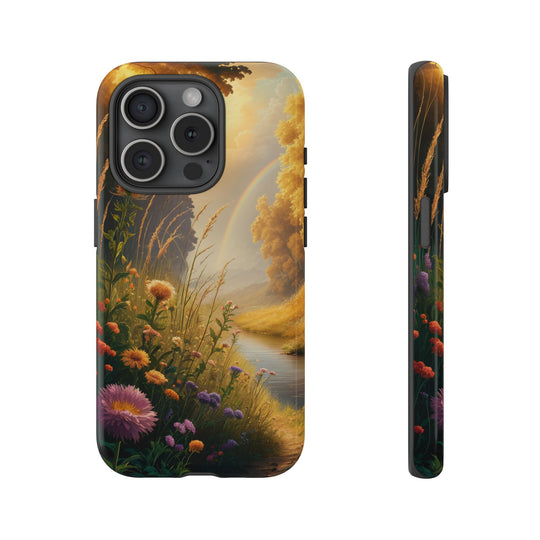 Impressionist Landscape Tough Case Phone Case Printify iPhone 15 Pro Glossy