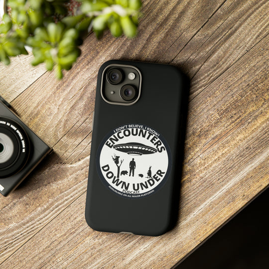 Encounters Down Under Podcast Tough Cases - Protect Your Tech with Podcast Swag Phone Case   