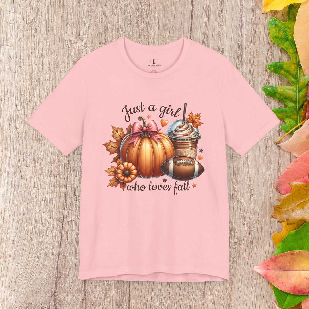 Just a Girl Who Loves Fall T-Shirt