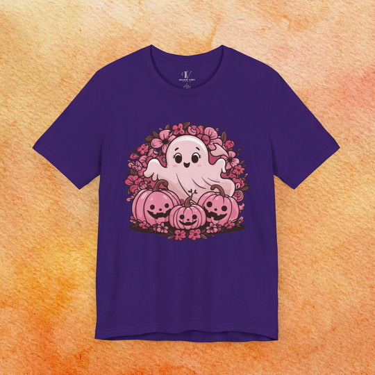 Cute Pink Ghost Halloween T-Shirt