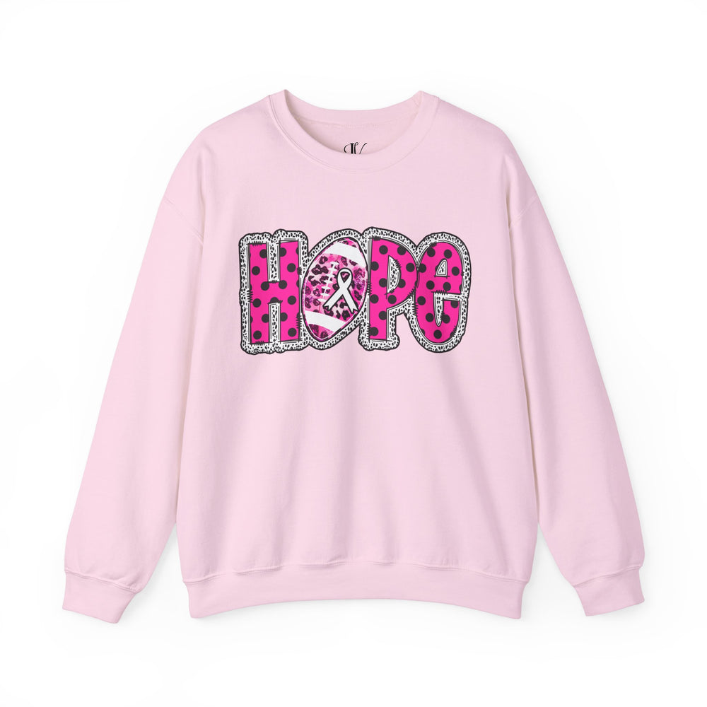 Hope Breast Cancer Football Sweatshirt