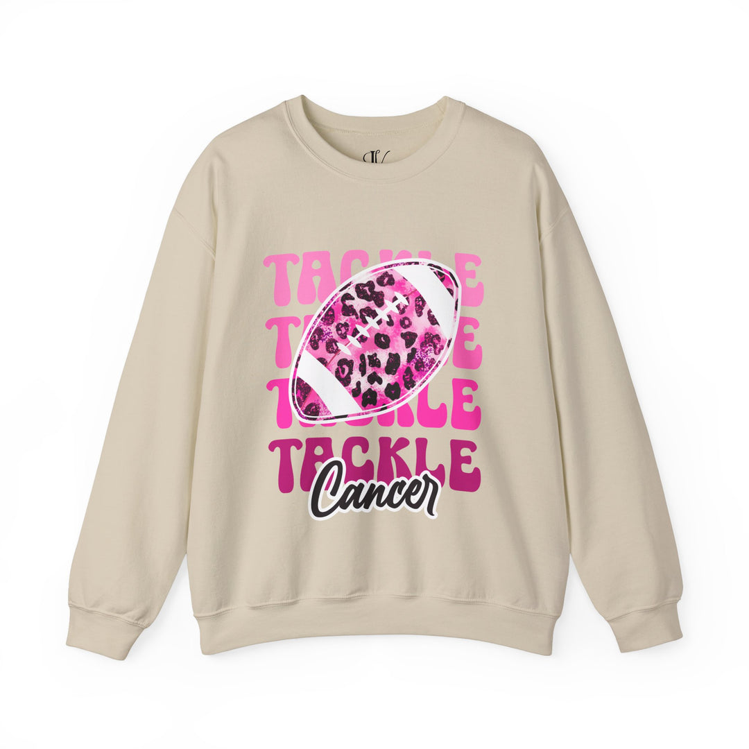 Tackle Breast Cancer Football Sweatshirt