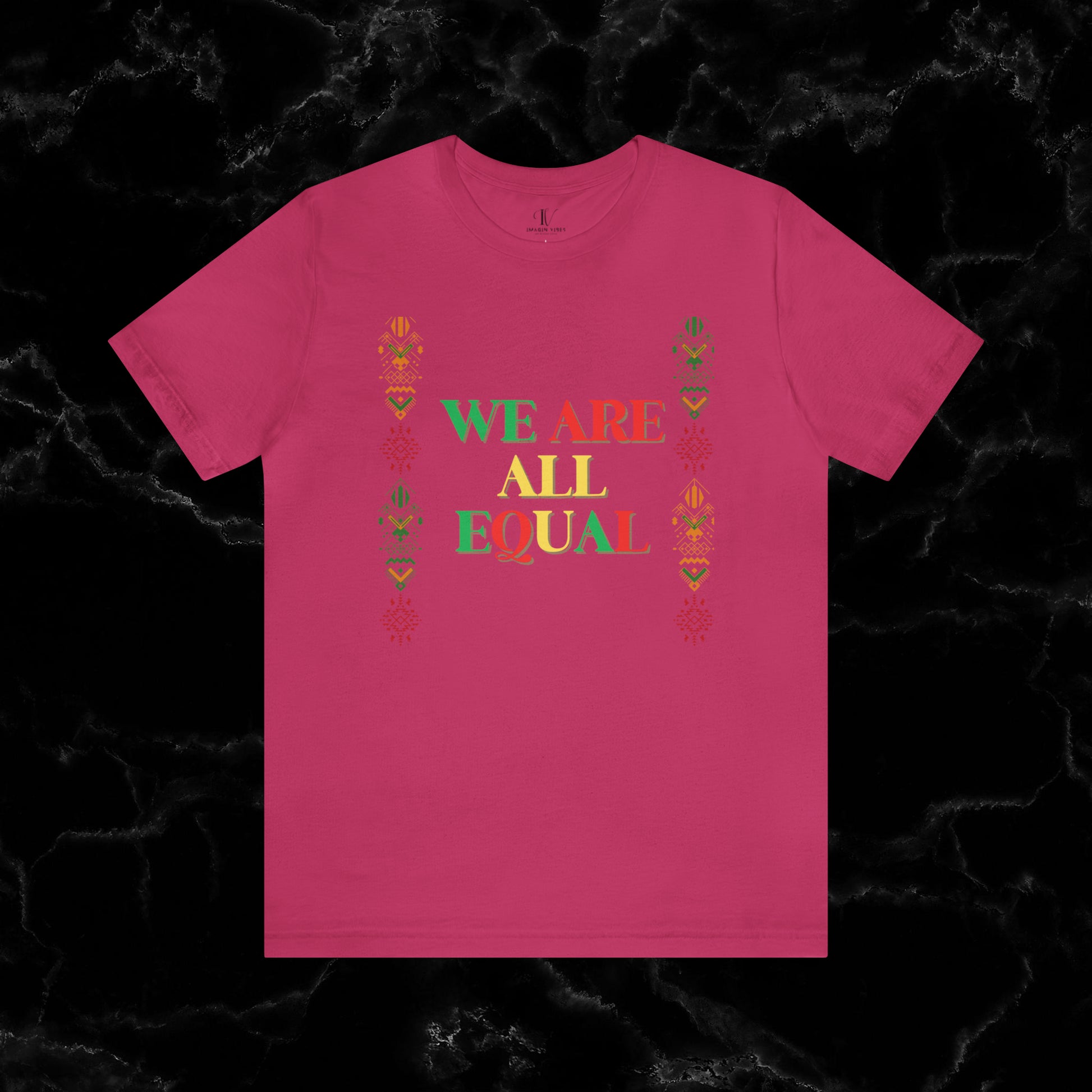 Trendy Black History Month Shirts Celebrating African American Pride and Heritage – We Are All Equal T-Shirt   