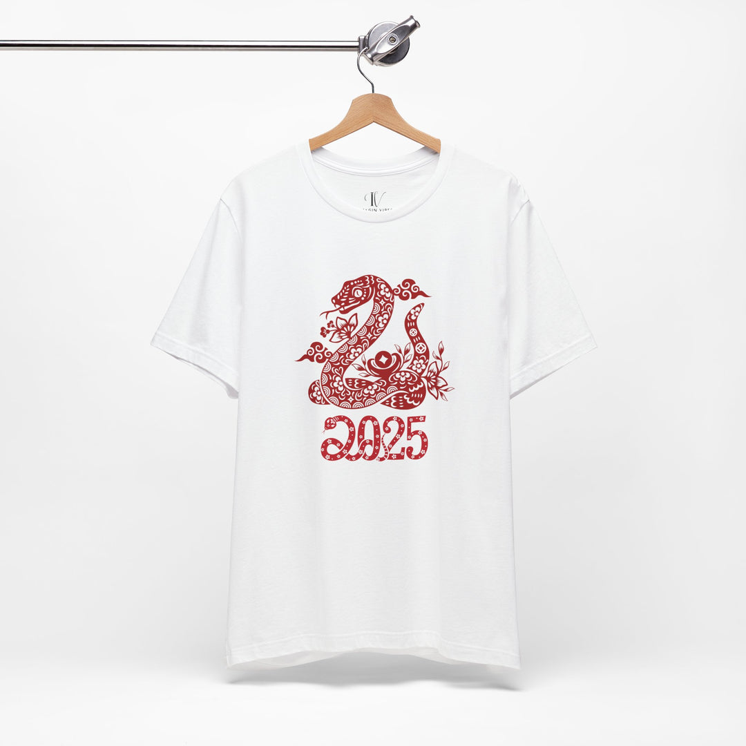 Year of the Snake Unisex Tee - Chinese Zodiac 2025 T-Shirt Printify