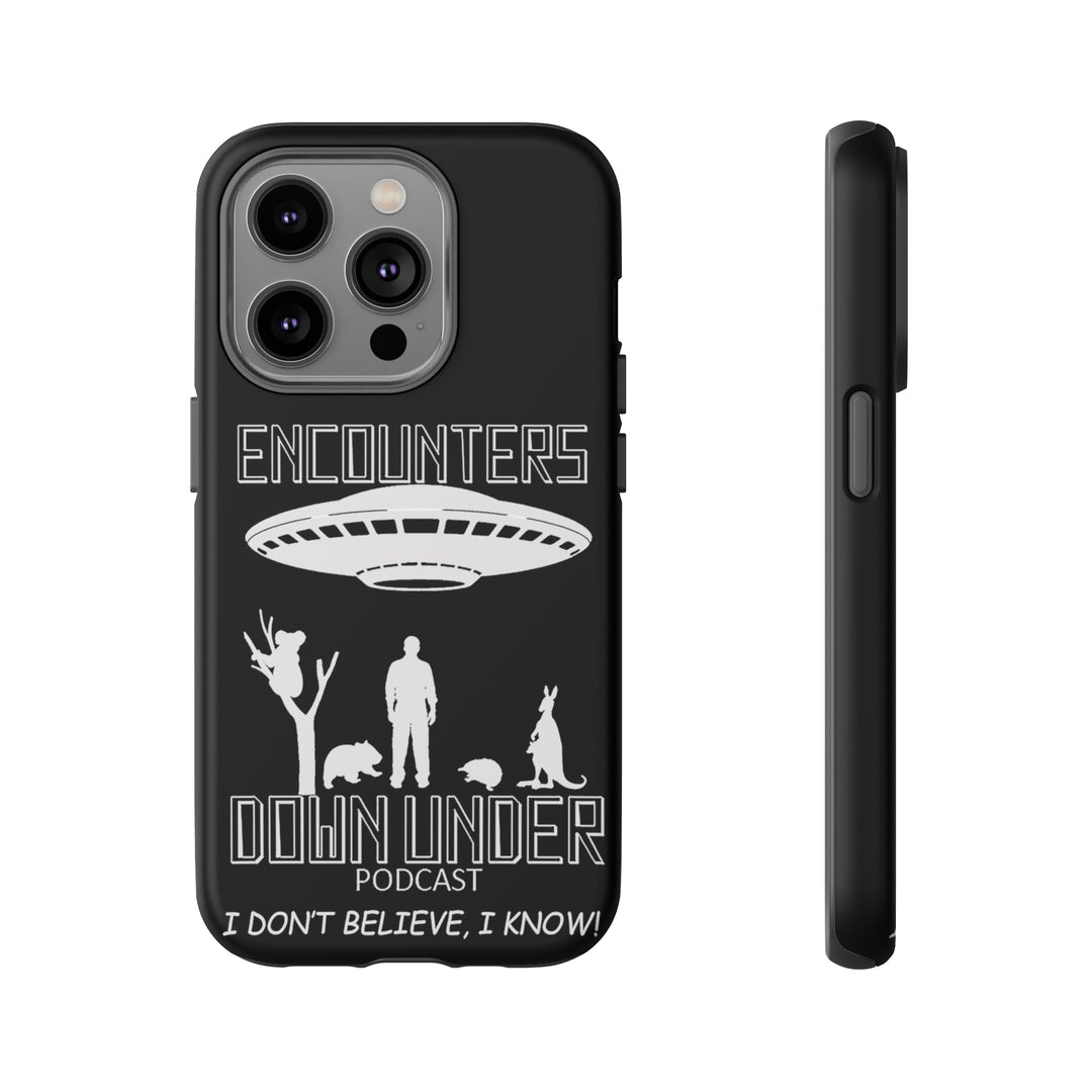 Encounters Down Under Podcast Tough Cases - Protect Your Tech Phone Case iPhone 14 Pro Matte 