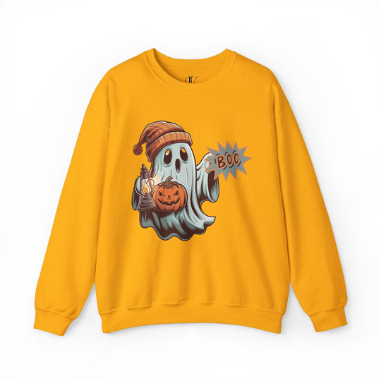 Boo! Cute Ghost Halloween Sweatshirt