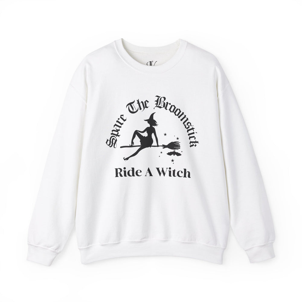 Spare The Broomstick Ride A Witch Halloween Sweatshirt