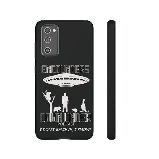 Encounters Down Under Podcast Tough Cases - Protect Your Tech Phone Case Samsung Galaxy S20 FE Matte 