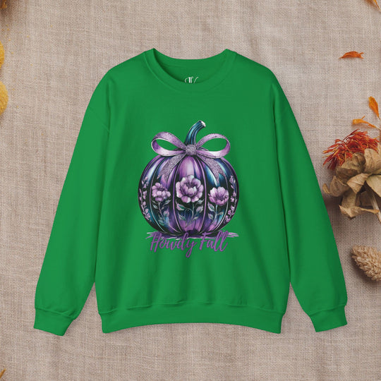 Howdy Fall: Coquette Pumpkin Sweatshirt