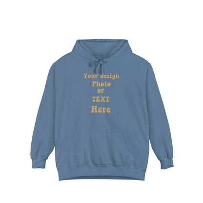 Luxury Hoodie - Personalize with Your Design, Photo, or Text | Greatest Comfort Hoodie Blue Jean S 