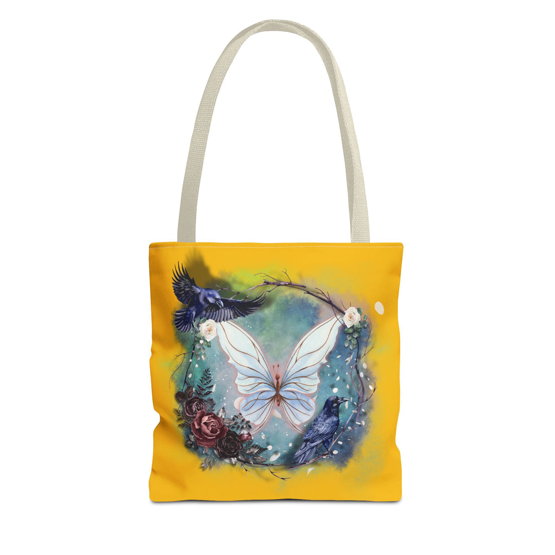 Ethereal Butterfly Tote Bag Bags Printify 13" × 13'' Beige