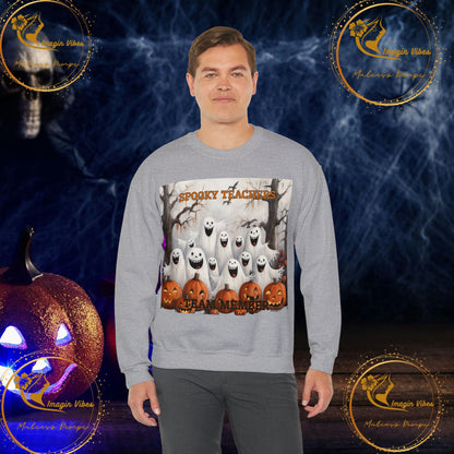 Spooky Teachers Sweatshirt | Feral Halloween | Halloween Fun | Halloween Spooky Sweatshirt Sweatshirt   
