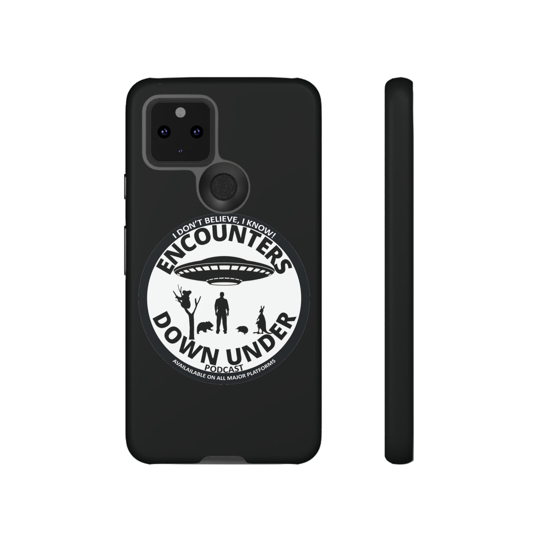 Encounters Down Under Podcast Tough Cases - Protect Your Tech with Podcast Swag Phone Case Google Pixel 5 5G Matte 