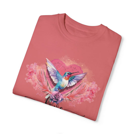 Hummingbird Love T-shirt T-Shirt Printify