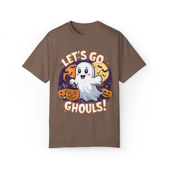 Let's Go Ghouls: Cute Halloween T-Shirt T-Shirt Printify Espresso S