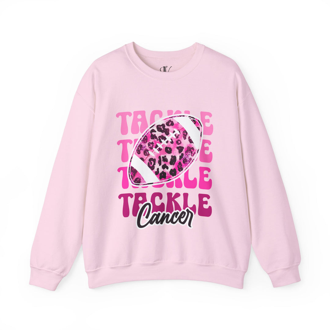 Tackle Breast Cancer Football Sweatshirt