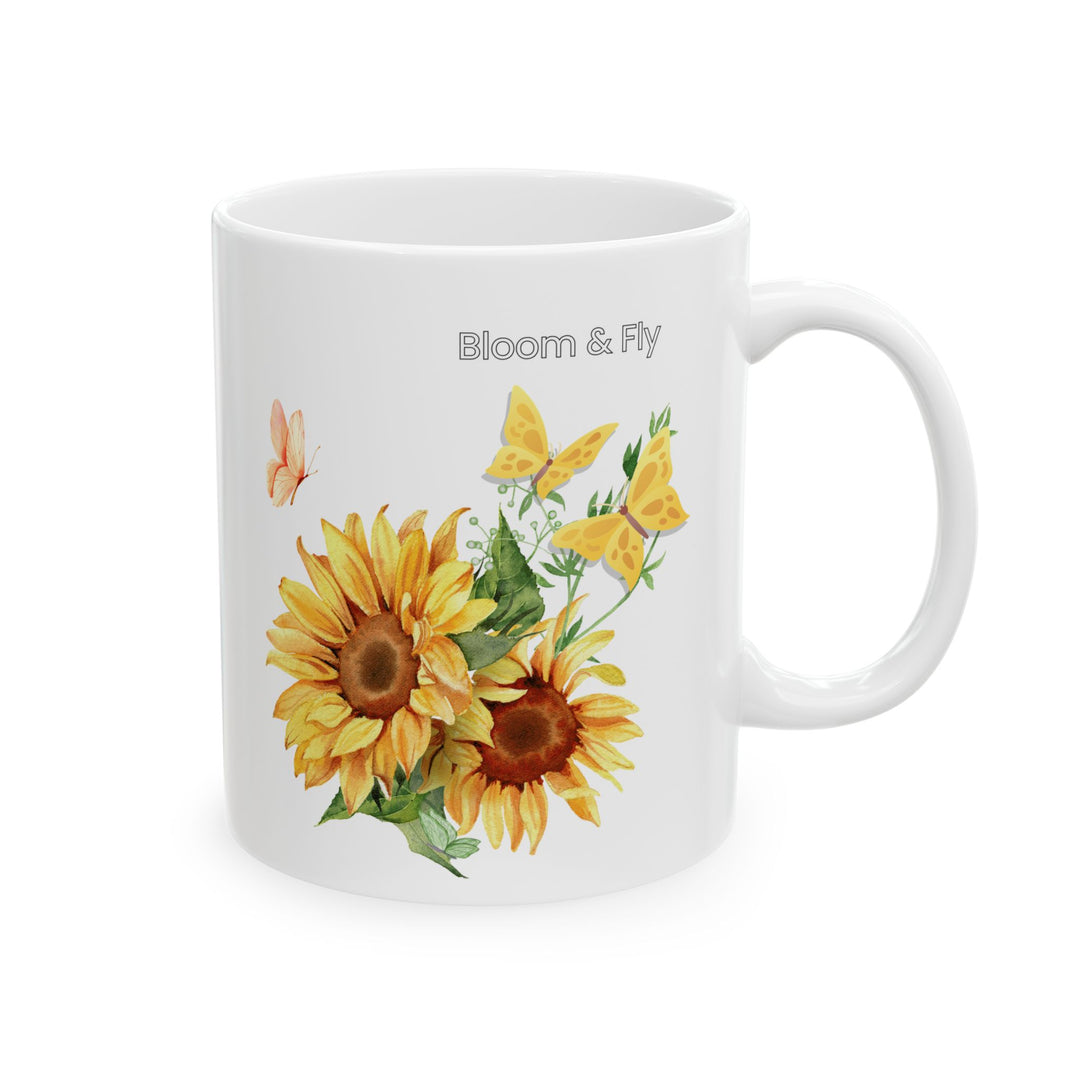 Sunflower Mug Mug Printify