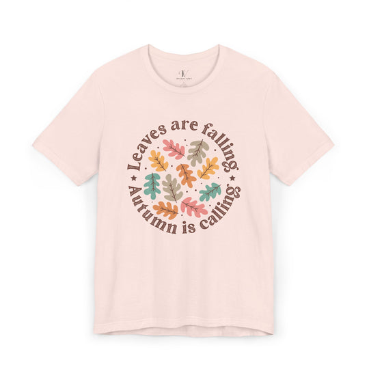 Leaves Are Falling: Autumn Boho T-Shirt