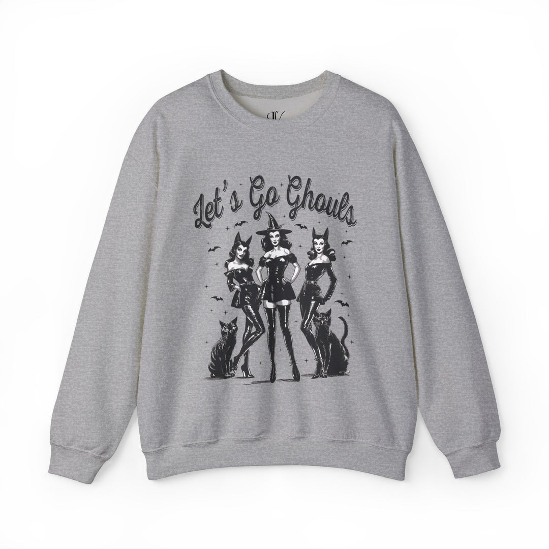 Let's Go Ghouls: Witchy Halloween Sweatshirt