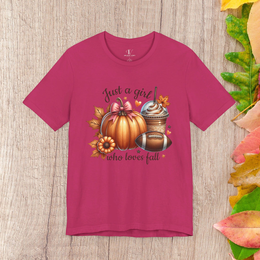 Just a Girl Who Loves Fall T-Shirt