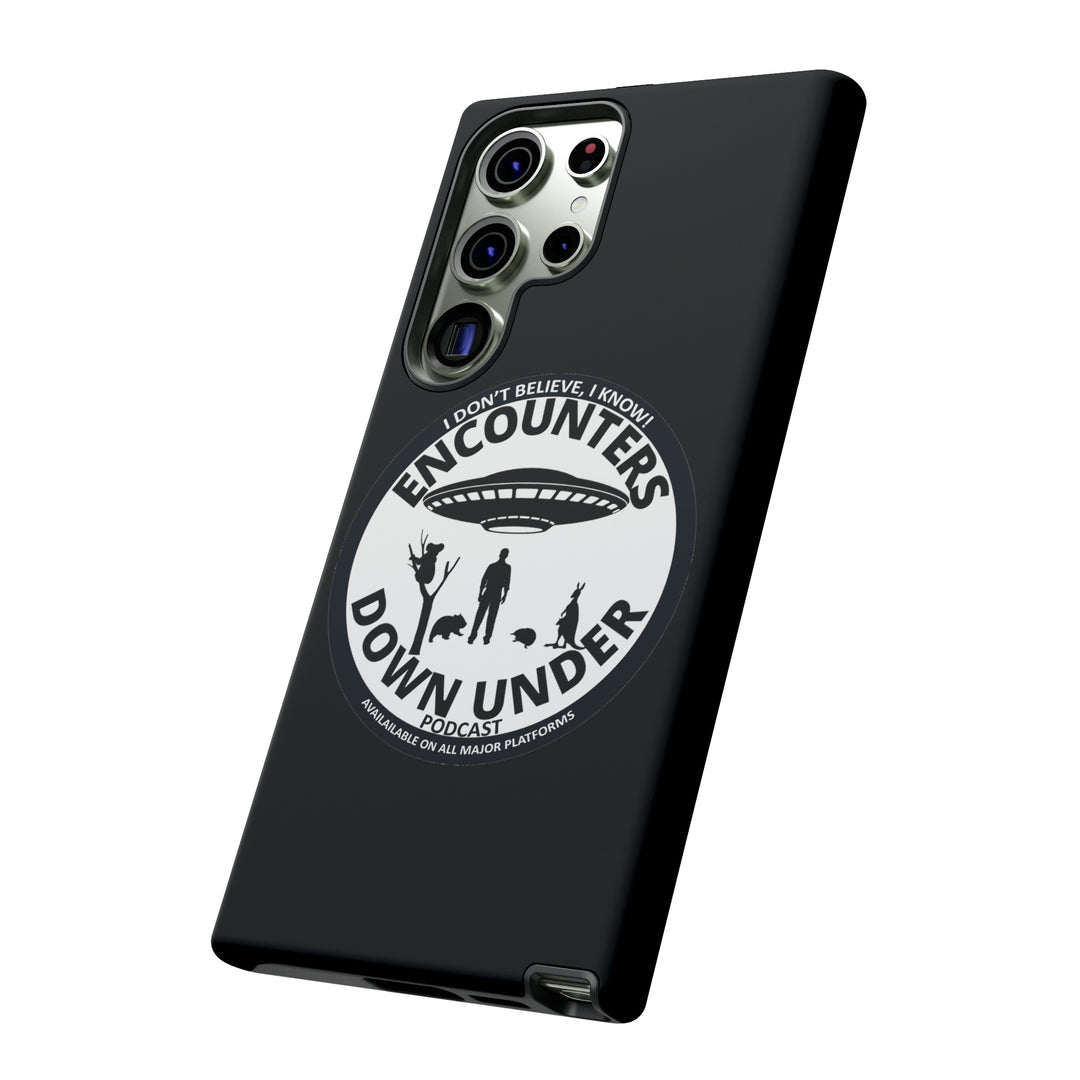 Encounters Down Under Podcast Tough Cases - Protect Your Tech with Podcast Swag Phone Case   