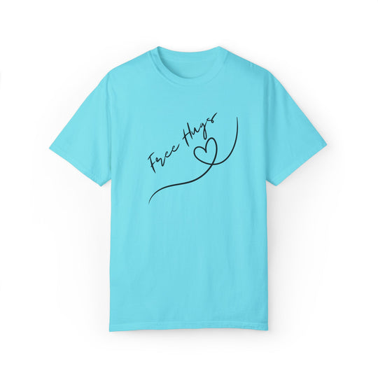 Free Hugs T-Shirt T-Shirt Printify Lagoon Blue S