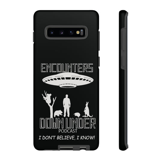 Encounters Down Under Podcast Tough Cases - Protect Your Tech Phone Case Samsung Galaxy S10 Plus Matte 