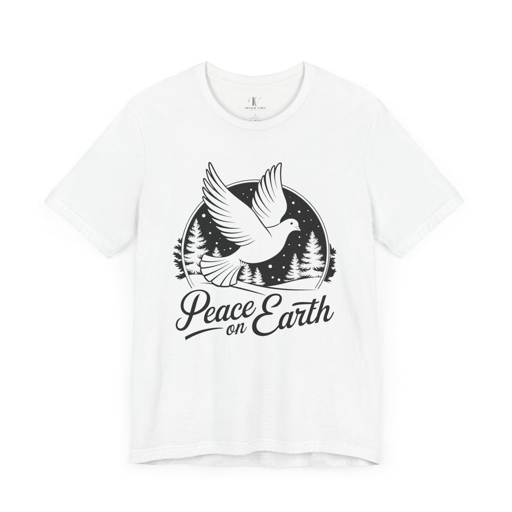 Peace on Earth Unisex Tee - Dove