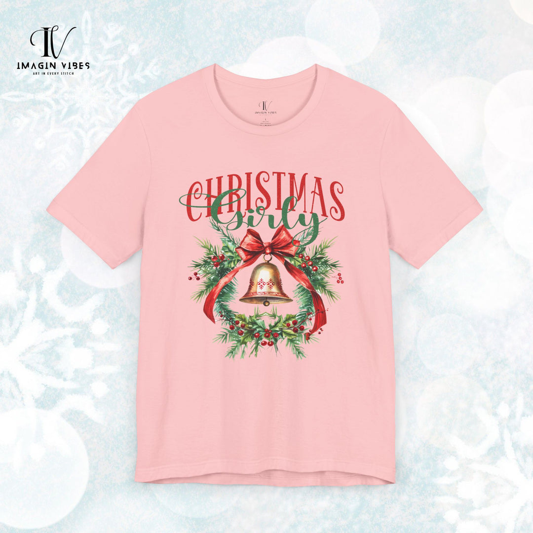 Christmas Girly Bow Tee