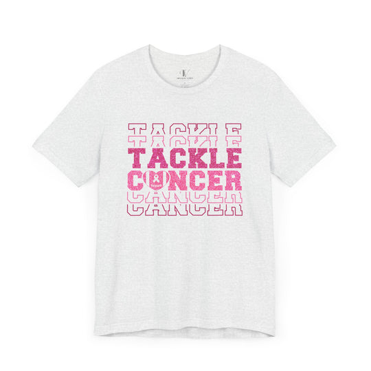 Tackle Breast Cancer Retro T-Shirt