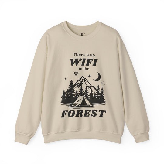 Forest Connection Sweatshirt Sweatshirt Printify S Sand