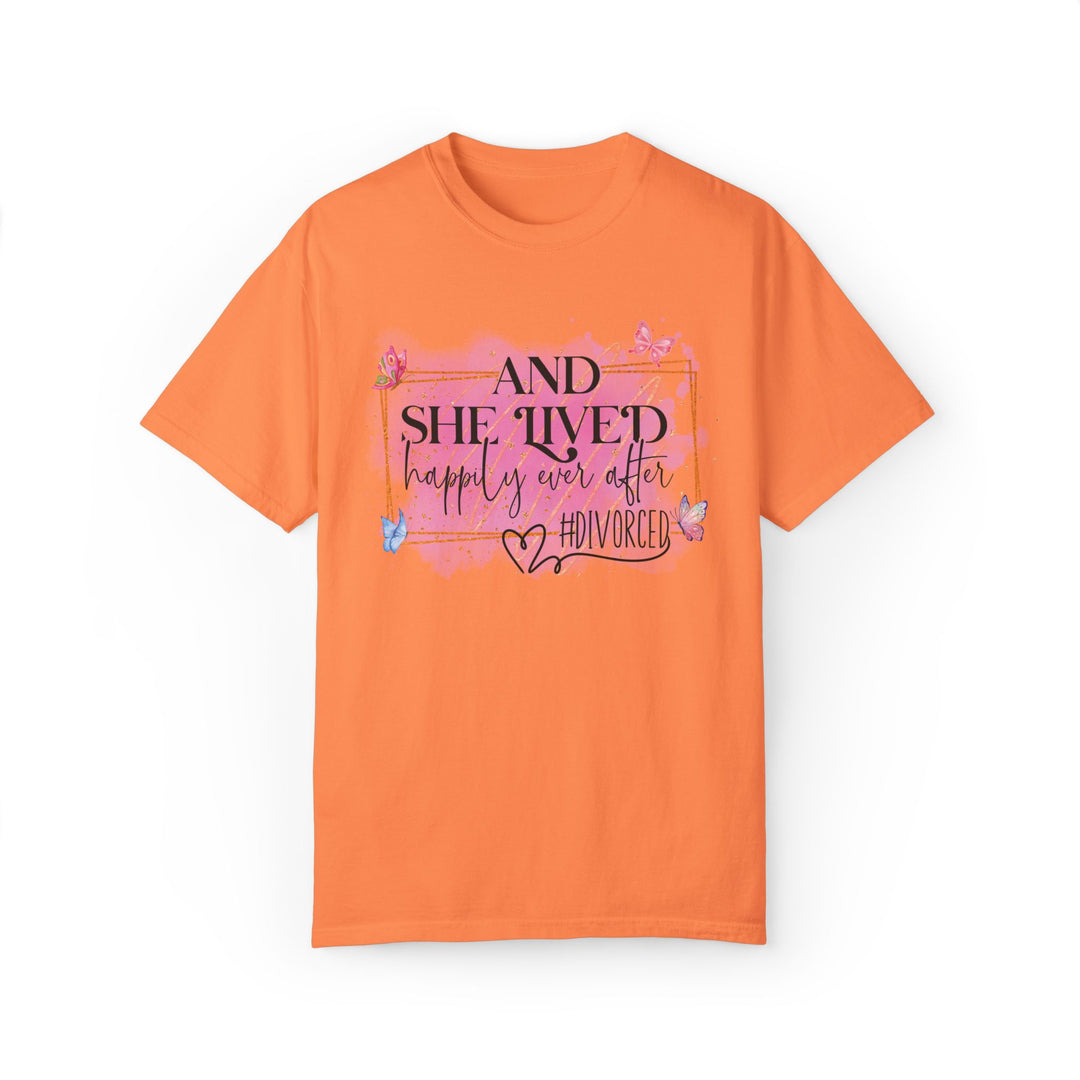 Empowering Divorcee T-shirt T-Shirt Printify Melon S