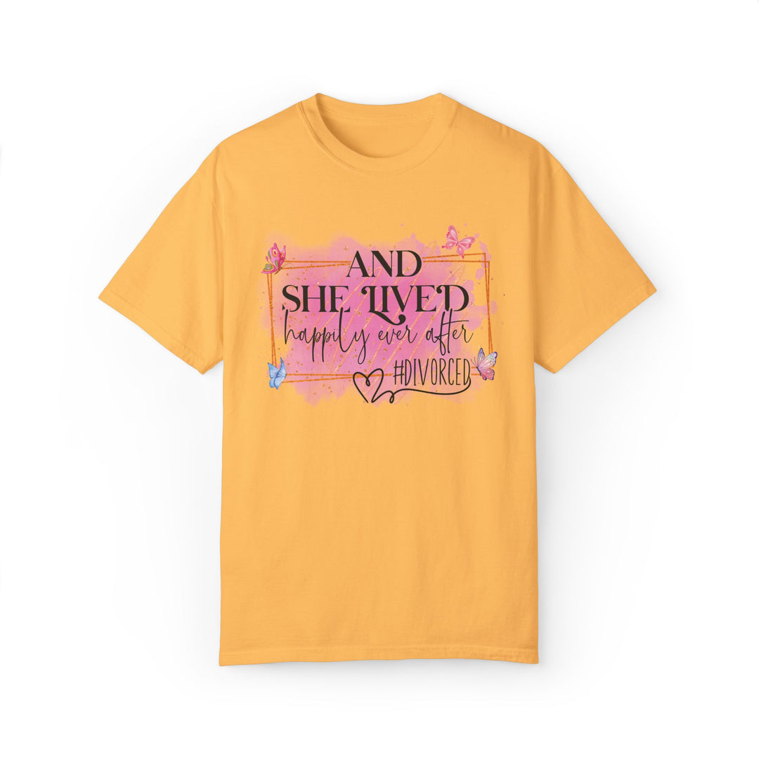 Empowering Divorcee T-shirt T-Shirt Printify Citrus S