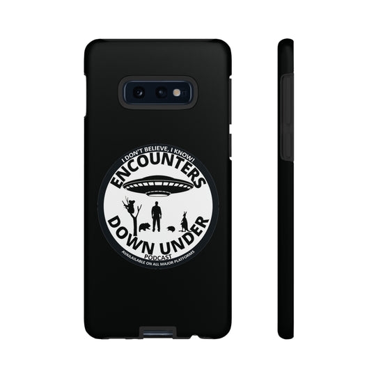 Encounters Down Under Podcast Tough Cases - Protect Your Tech with Podcast Swag Phone Case Samsung Galaxy S10E Matte 